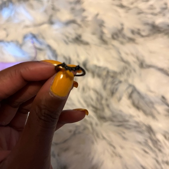 Oomiay Black and Purple Ring Set - Picture 5 of 9